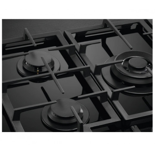 Aeg HKB75451NB - Piano Cottura a Gas, Cristallo...