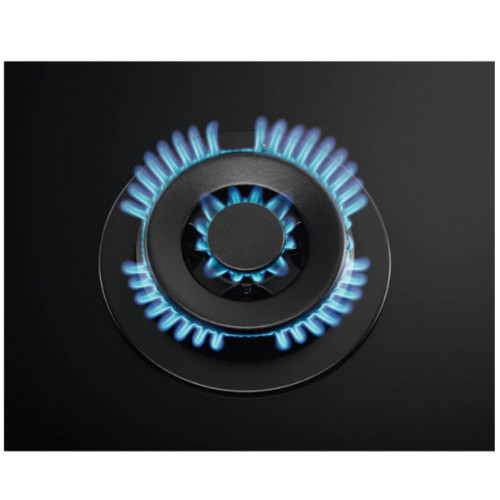 Aeg HKB75451NB - Piano Cottura a Gas, Cristallo...