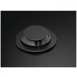 Aeg HKB75451NB - Piano Cottura a Gas, Cristallo Nero, 5 Fuochi, 75 cm