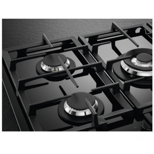 Aeg HKB75451NB - Piano Cottura a Gas, Cristallo...