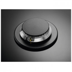 Aeg HKB75451NB - Piano Cottura a Gas, Cristallo Nero, 5 Fuochi, 75 cm
