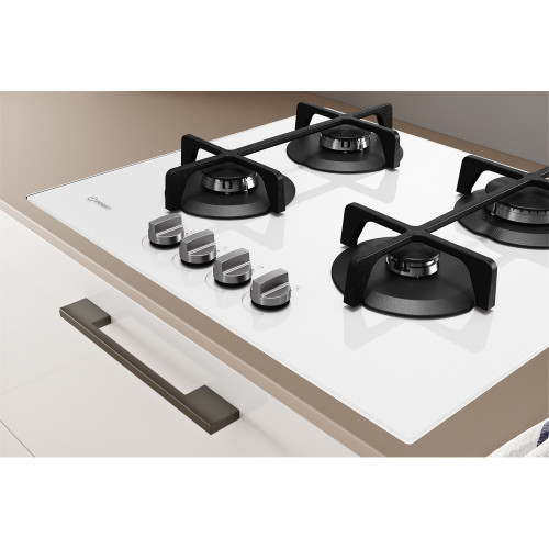 Indesit ING 61T/WH - Piano Cottura a Gas, 4...