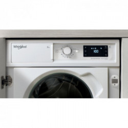Whirlpool BI WMWG 81484E EU - Lavatrice da Incasso a Carica Frontale, 8 Kg, 1400 Giri, Classe C (A+++)