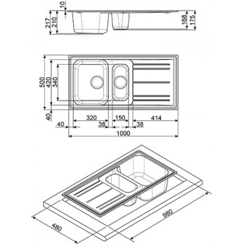 Smeg LZ102CT - Lavello,... 2