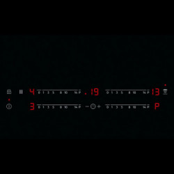 Aeg IKB84433XB - Piano Cottura ad Induzione, Vetroceramica Nero, 4 Zone, 80 cm