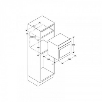 Candy FCXM625NX/E - Forno... 2