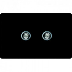 Elleci LGM35059 - Lavello master 350, 79x50, 2V, antracite