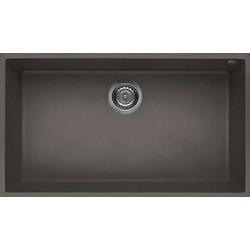 Elleci LKQ13093BSO - Lavello quadra 130, 76X44, 1V, dove grey