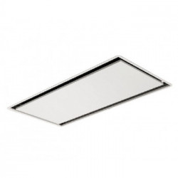 Elica ILLUSION H16 WH/A/100 - Cappa Aspirante da Incasso a Soffitto, Bianco, 100 cm, PRF0147727, A 