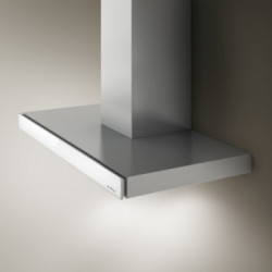 Elica JOY WHIX/A/60 - Cappa Aspirante a Parete, Inox e Vetro Bianco, 60 cm, PRF0104630, B