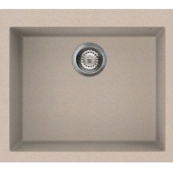 Elleci Quadra 105 Sottotop LGQ10551BSO - Lavello, Granitek Avena