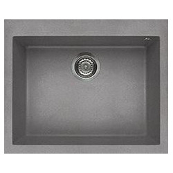 Elleci LGQ11048 - Lavello quadra 110, 61X50, 1V, grigio cemento