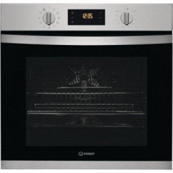 Indesit IFW 3844 H IX - Forno Elettrico da Incasso, 71 Litri, Acciaio Inossidabile, 59.5 cm, Classe A+