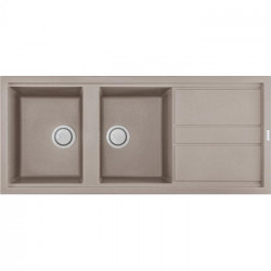 Elleci LGB50043 - Lavello best 500, 116x51, 2VG, tortora