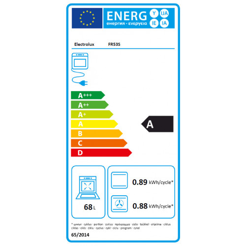 Electrolux FR53S - Forno da Incasso, AquaClean,...