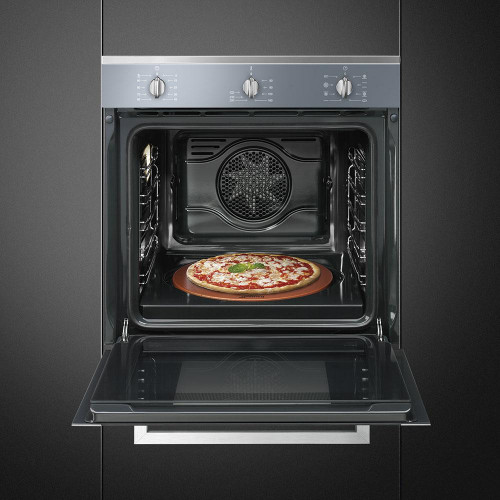 Smeg SF64M3PZS - Forno Pizza Elettrico, 60 cm,...
