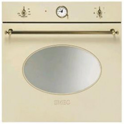 Smeg SF800PO - Forno da Incasso, 70 litri, 60 cm, Ventilato, Panna, A 