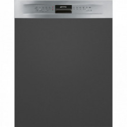 Smeg PL292DX - Lavastoviglie da Incasso a Scomparsa Parziale, 13 Coperti, Classe D