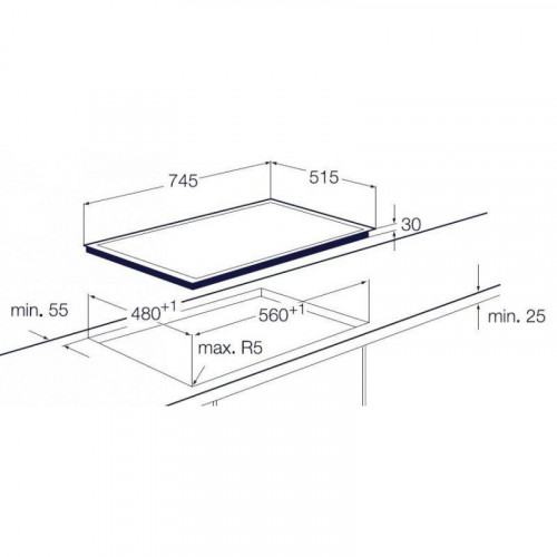 Electrolux KGU75361Z - Piano Cottura a Gas...