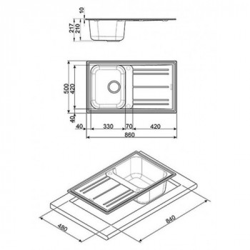 Smeg LZ861CT - Lavello da... 2