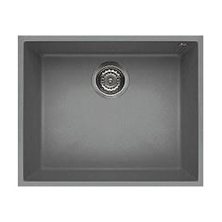 Elleci LKQ10597BSO - Lavello quadra 105, 54X44, 1V, light grey