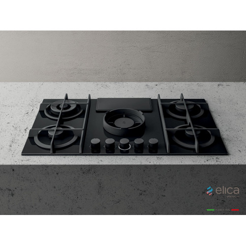 Elica NIKOLATESLA FLAME BL/F/88 - PIano cottura...