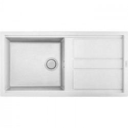 Elleci LKB48096 - Lavello best 480, 100x51, 1VG, white