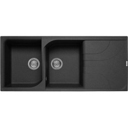 Elleci LME50070 - Lavello ego 500, 116X50, 2VG, ghisa