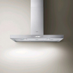 Elica SPOT PLUS LCD H6 90 - Cappa Aspirante a Parete, Inox, 90 cm, PRF0097373, A