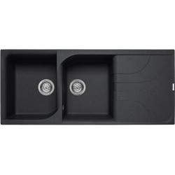 Elleci LGE50059 - Lavello ego 500, 116X50, 2VG, antracite