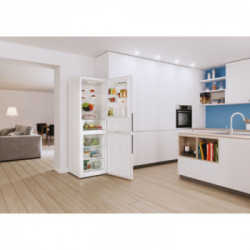 Candy CCE3T618FW - Frigorifero Combinato, 342 Litri, Classe F, 59.5 x 185 x 65.8 cm