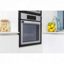 Candy FCNE828X - Forno Elettrico da Incasso, 70 Litri, Acciaio Inossidabile, Classe A+