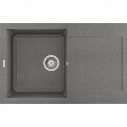 Elleci LGY30048 - Lavello easy 300, 79X50, 1VG, grigio cemento