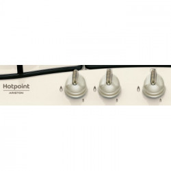 Hotpoint PCN 750 T (OW) R /HA - Piano Cottura a Gas, 5 Fornello(i), 75 cm, Avorio 