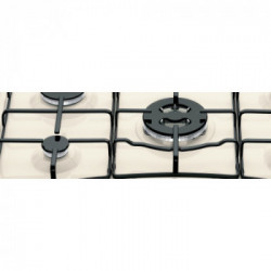 Hotpoint PCN 750 T (OW) R /HA - Piano Cottura a Gas, 5 Fornello(i), 75 cm, Avorio 