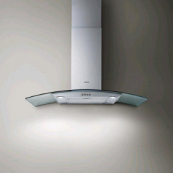 Elica CIRCUS IX/A/60 - Cappa Aspirante a Parete, Inox e Vetro, 60 cm, 68116393, D