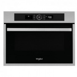 Whirlpool AMW 9607/IX - Forno Microonde da Incasso Urban, DualCrisp, 6° Senso, Inox, 40 Litri
