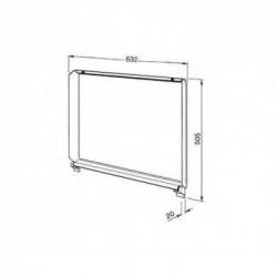 Smeg C70CA/1 - Coperchio per Piano Cottura, Coloniale, Comandi Frontali, 70 cm, Antracite 