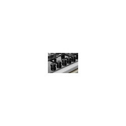Whirlpool GOA 9523/NB - Piano Cottura a Gas, Tripla Corona, Vetroceramica Nero, 90 cm