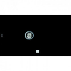 Elleci LGT40059 - Lavello tekno 400, 86X50, 1VG, antracite