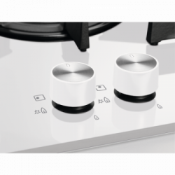 Electrolux KGG6437W - Piano cottura a Gas, 4 Fuochi, 60 Cm, Bianco