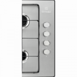 Electrolux KGS6404SX - Piano Cottura a Gas, Slim Profile, Inox, 4 Fuochi, 60 Cm