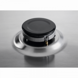 Electrolux KGS6404SX - Piano Cottura a Gas, Slim Profile, Inox, 4 Fuochi, 60 Cm