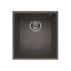 Elleci LKQ10093BSO - Lavello quadra 100, 38X44, 1V, dove grey