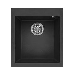 Elleci LMQ10070 - Lavello quadra 100, 41x50, 1V, ghisa