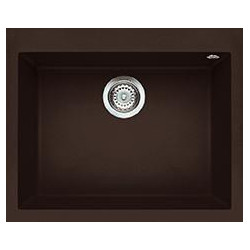 Elleci LMQ11078 - Lavello quadra 110, 61x50, 1V, espresso