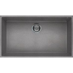 Elleci LGQ13048BSO - Lavello quadra 130, 76X44, 1V, grigio cemento