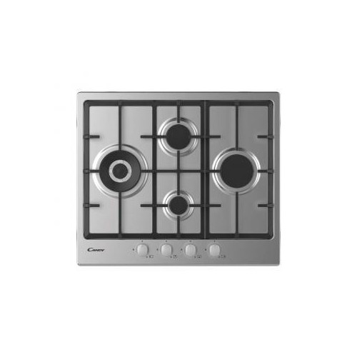 Candy CHG6D4WX - Piano Cottura a Gas, 4 Fuochi,...