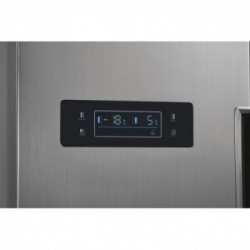 Candy CHSBSO 6174XWD - Frigorifero Ameicano Side-By-Side, 529 Litri, Classe E, Acciaio Inox