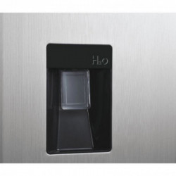 Candy CHSBSO 6174XWD - Frigorifero Ameicano Side-By-Side, 529 Litri, Classe E, Acciaio Inox